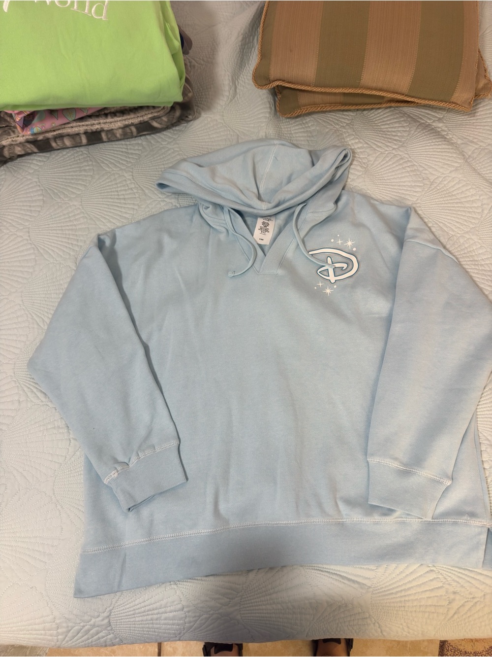Blue Cinderella Castle Hoodie